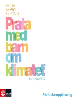 cover image of Prata med barn om klimatet